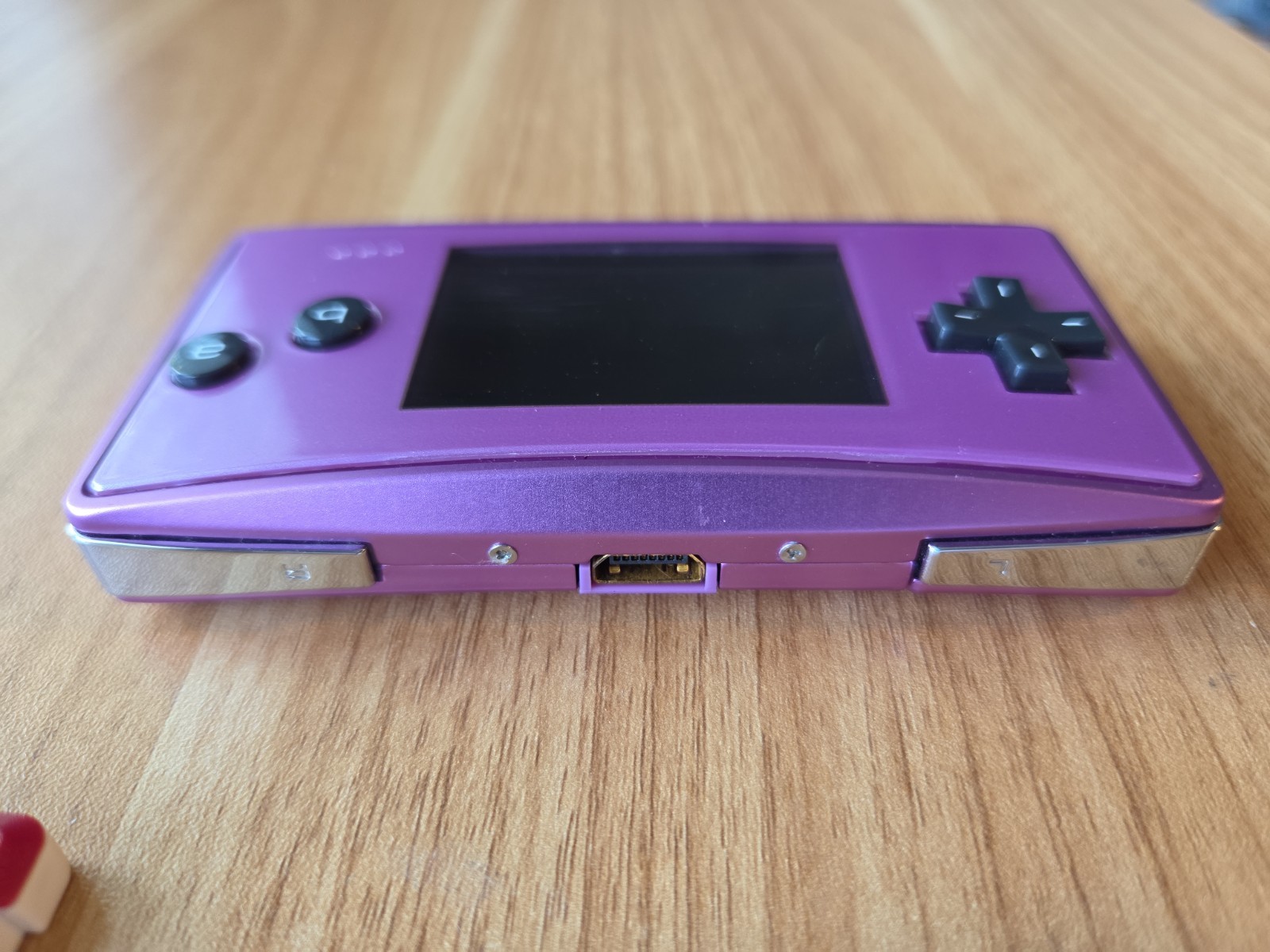 Nintendo Game Boy Micro Purple — GREAT Condition w/Charger — US Seller