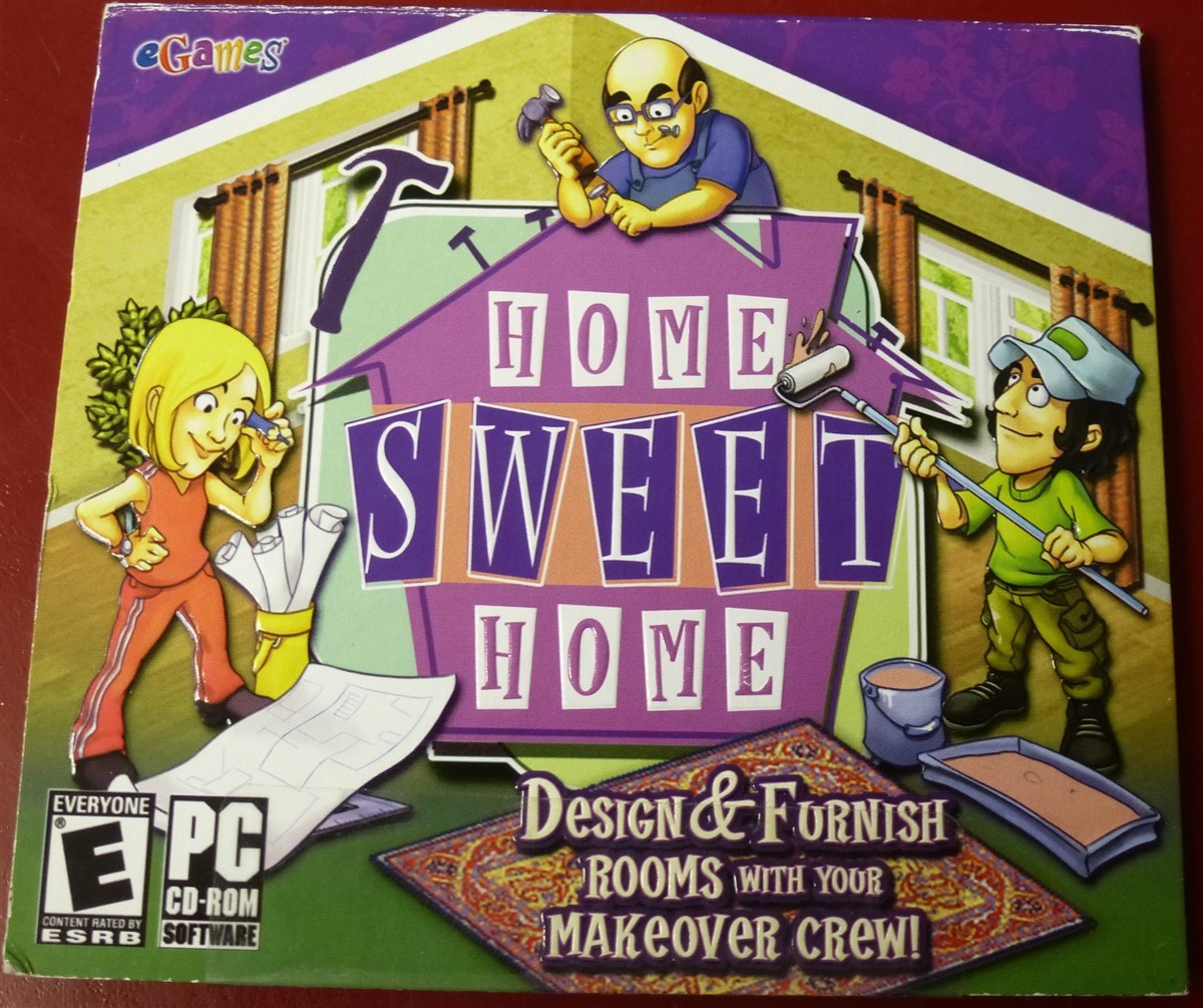 Video Game PC Home Sweet Home design & furnish makeover crew NEW SEALED Digipak