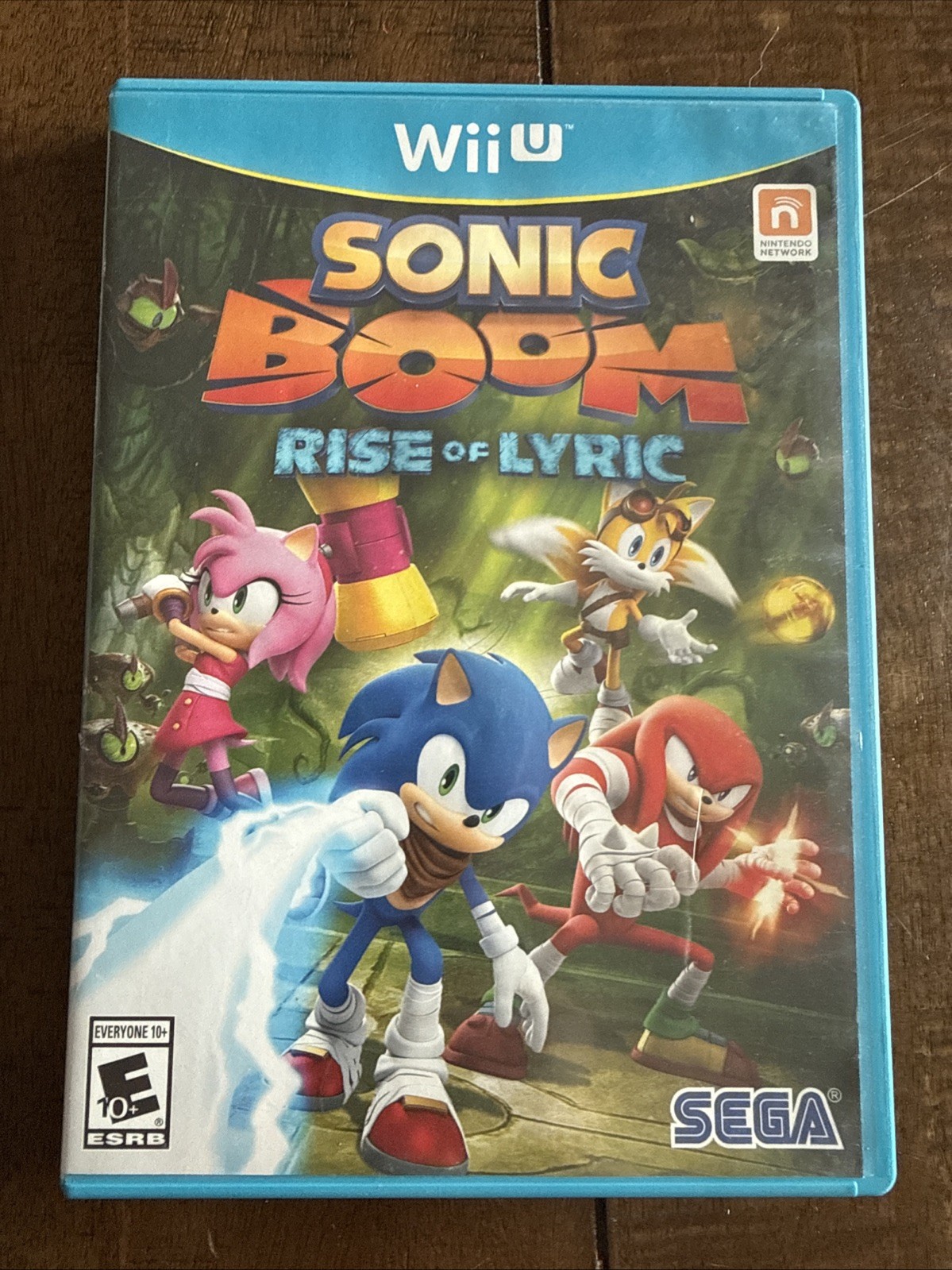 Sonic Boom: Rise of Lyric (Nintendo Wii U, 2014) Complete W/ Manual CIB – Tested
