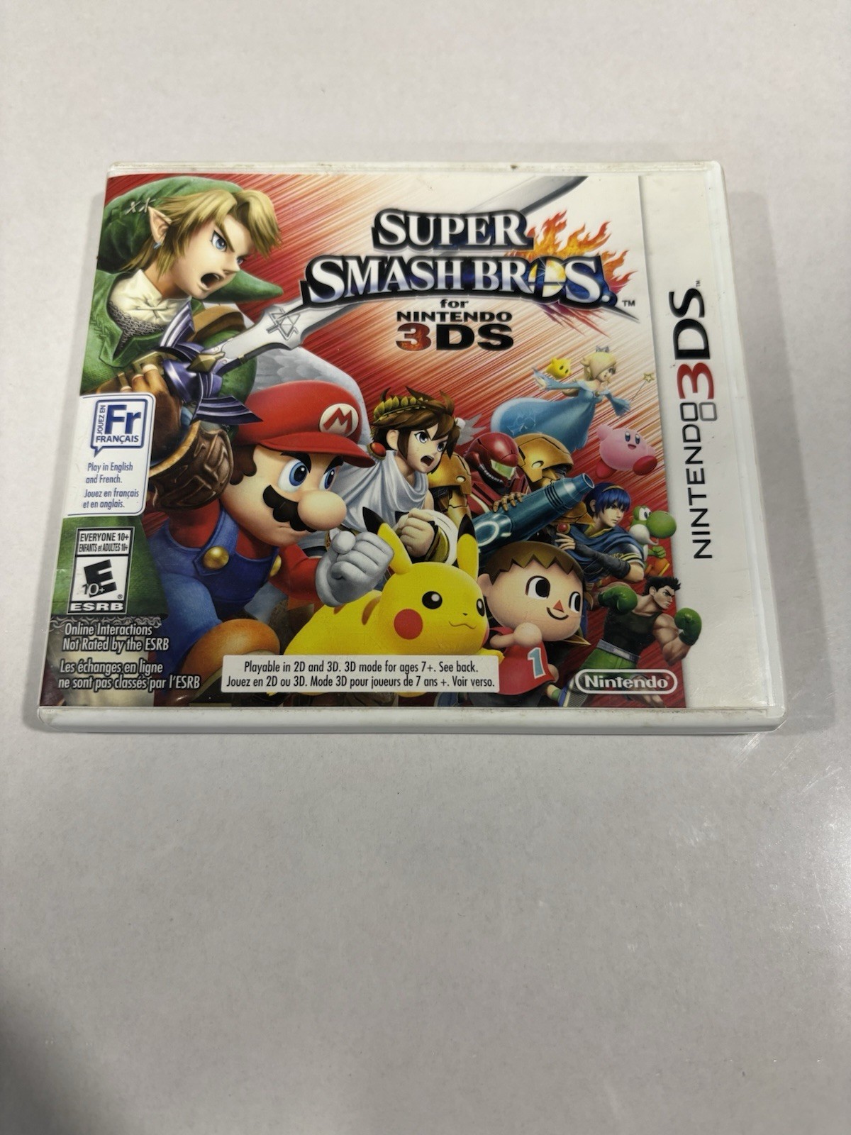 Pokemon X Cartridge Only And Super Smash Bros With Case WORKING TESTED