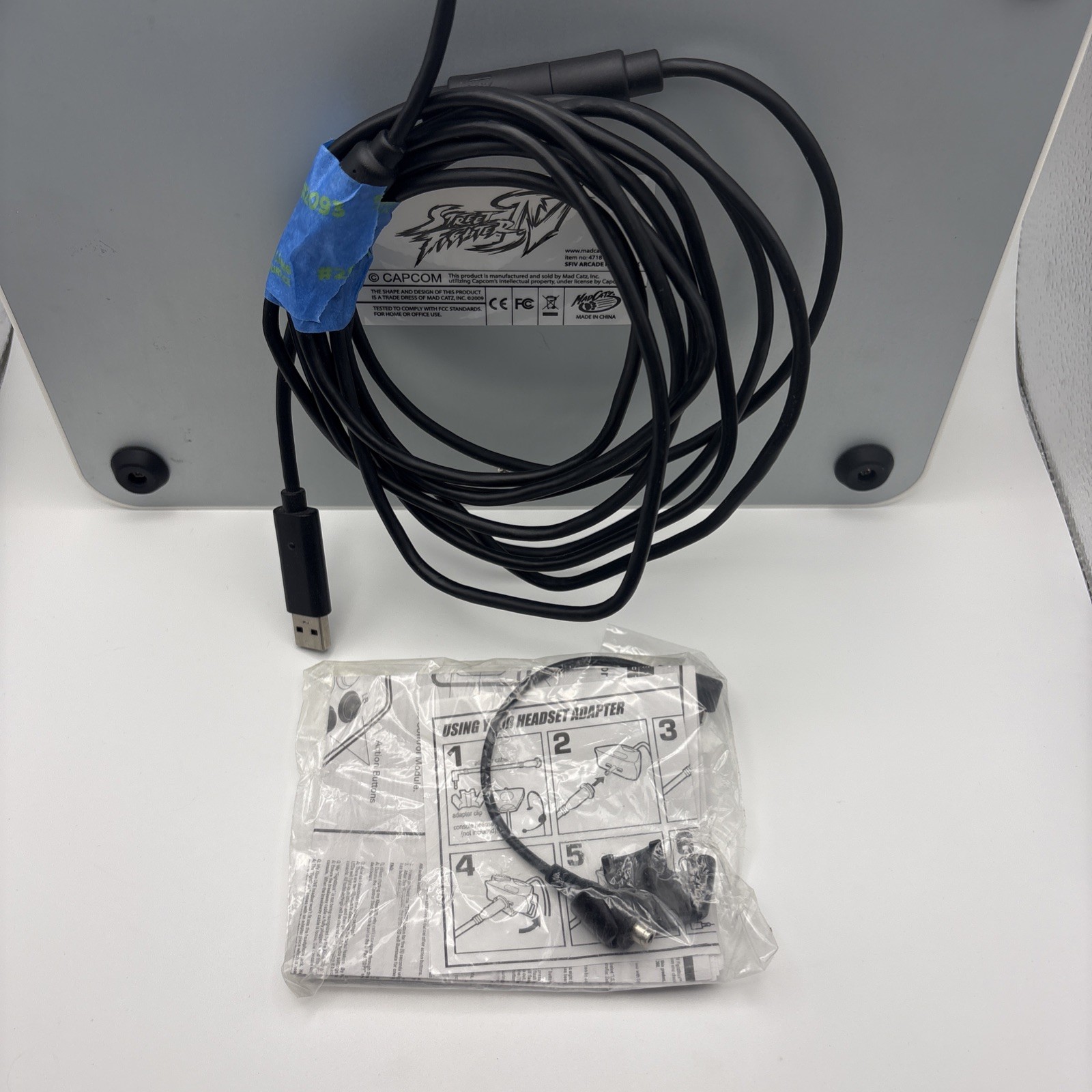 CIB Mad Catz Street Fighter IV 4 Xbox 360 Arcade Fightstick Controller Tested