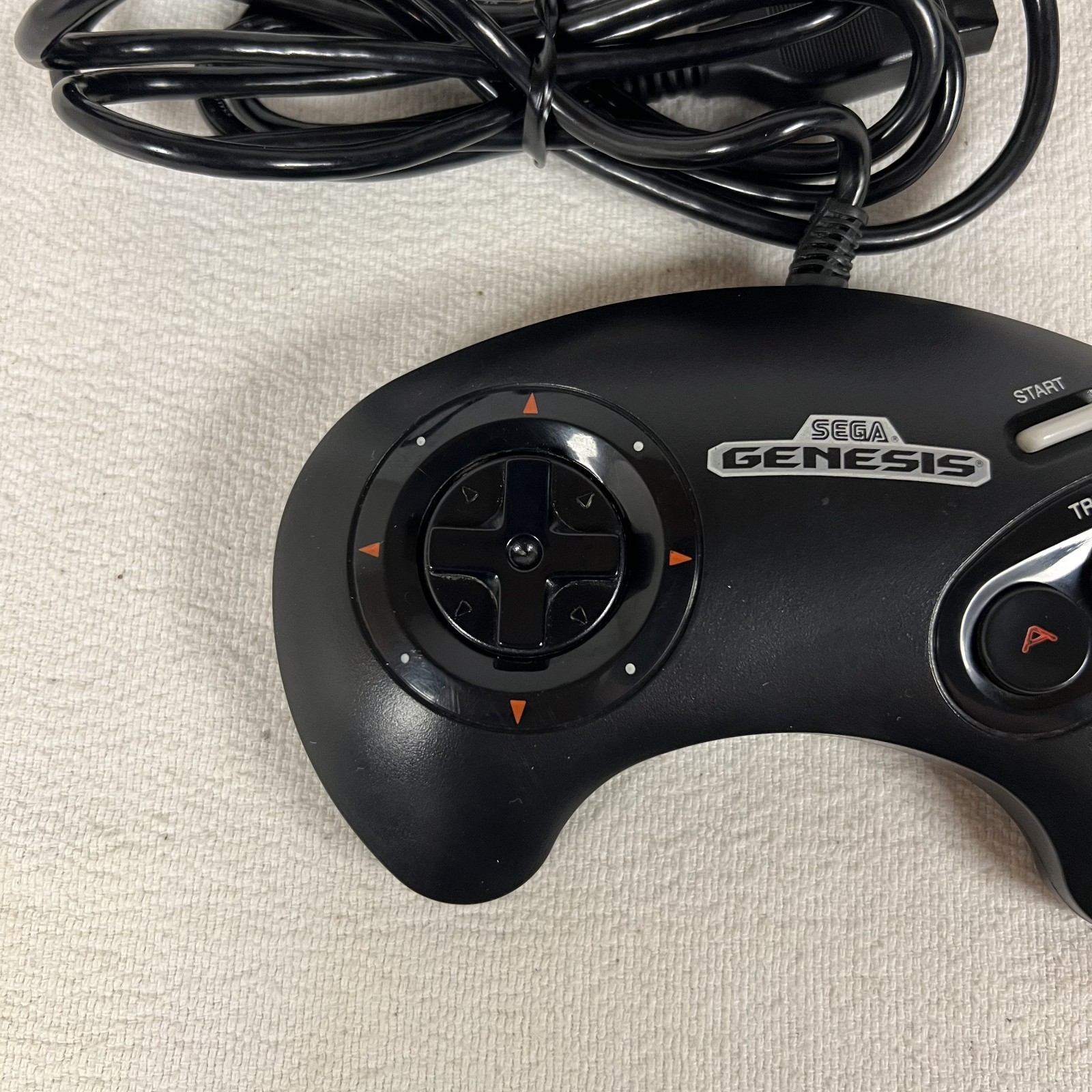 OEM Official Sega Genesis Control Pad 3 Button Controller 1650 With Box Tested