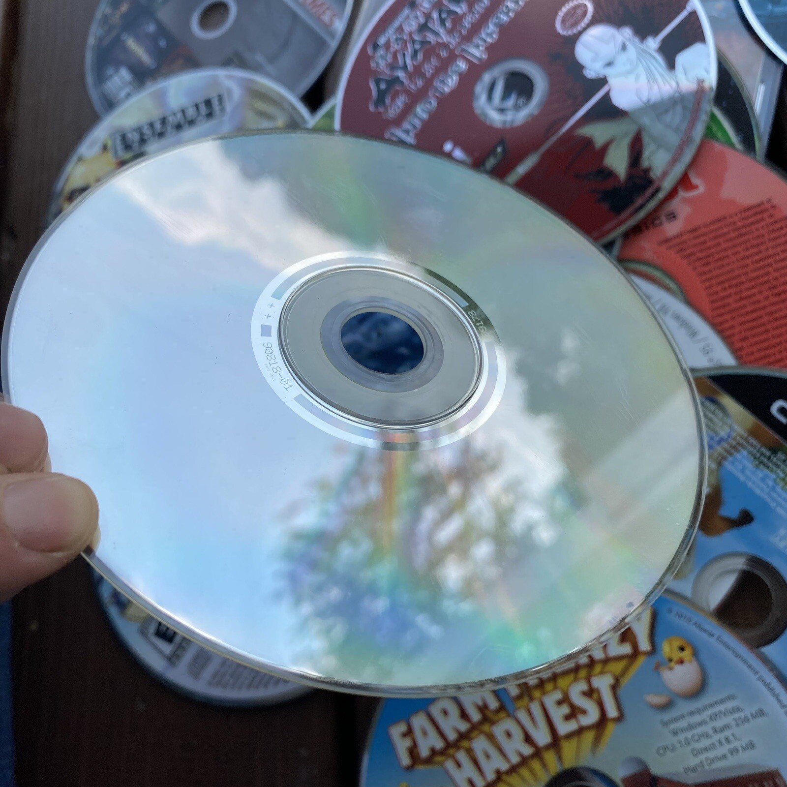 Lot of 21 Assorted Vintage PC Video Games CD PS2 Discs Only *Many Have Scratches