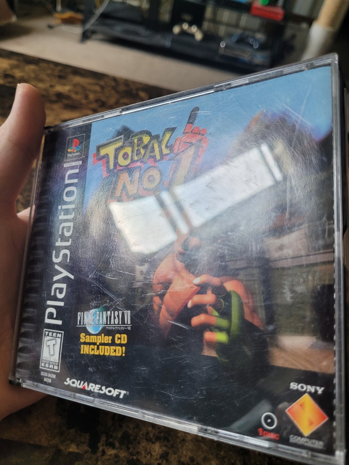 Tobal No 1 (Sony PlayStation 1 PS1, 1996) CIB Complete In Box (Tested & Working)