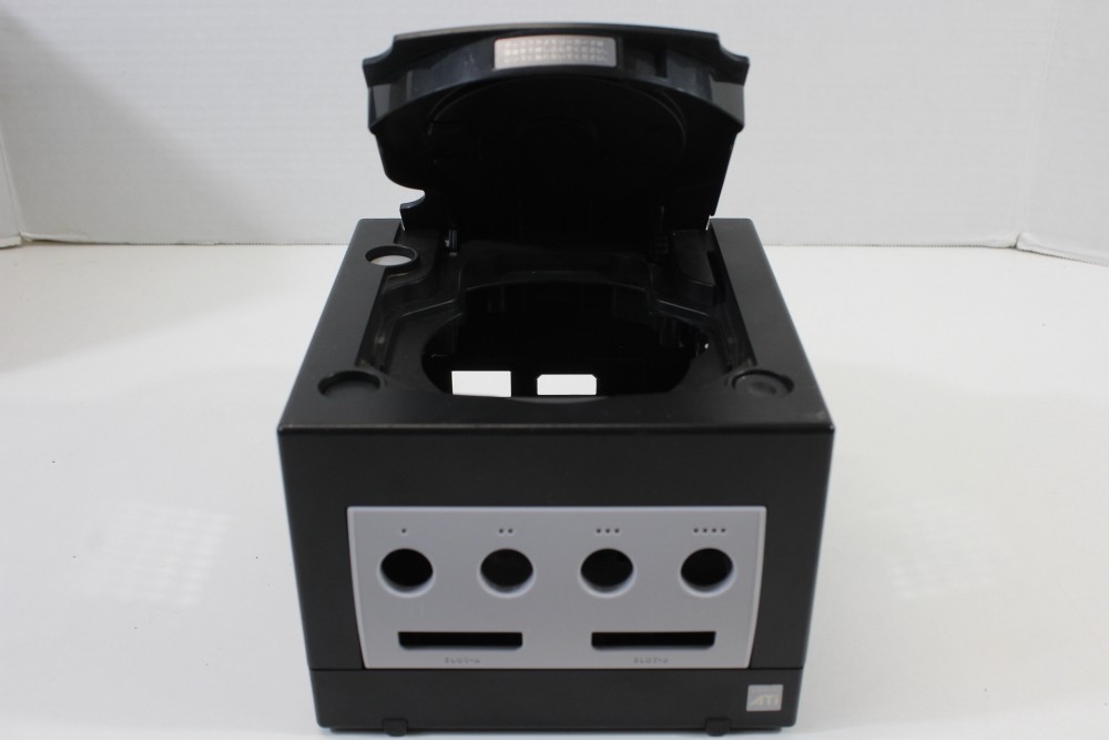 Nintendo GameCube Console OEM Replacement Shell Jet Black DOL-001 Cos.Damage #2