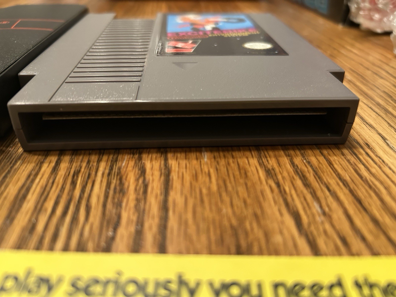 Excitebike (Nintendo NES, 1985) CIB Complete with Box W/ Protector