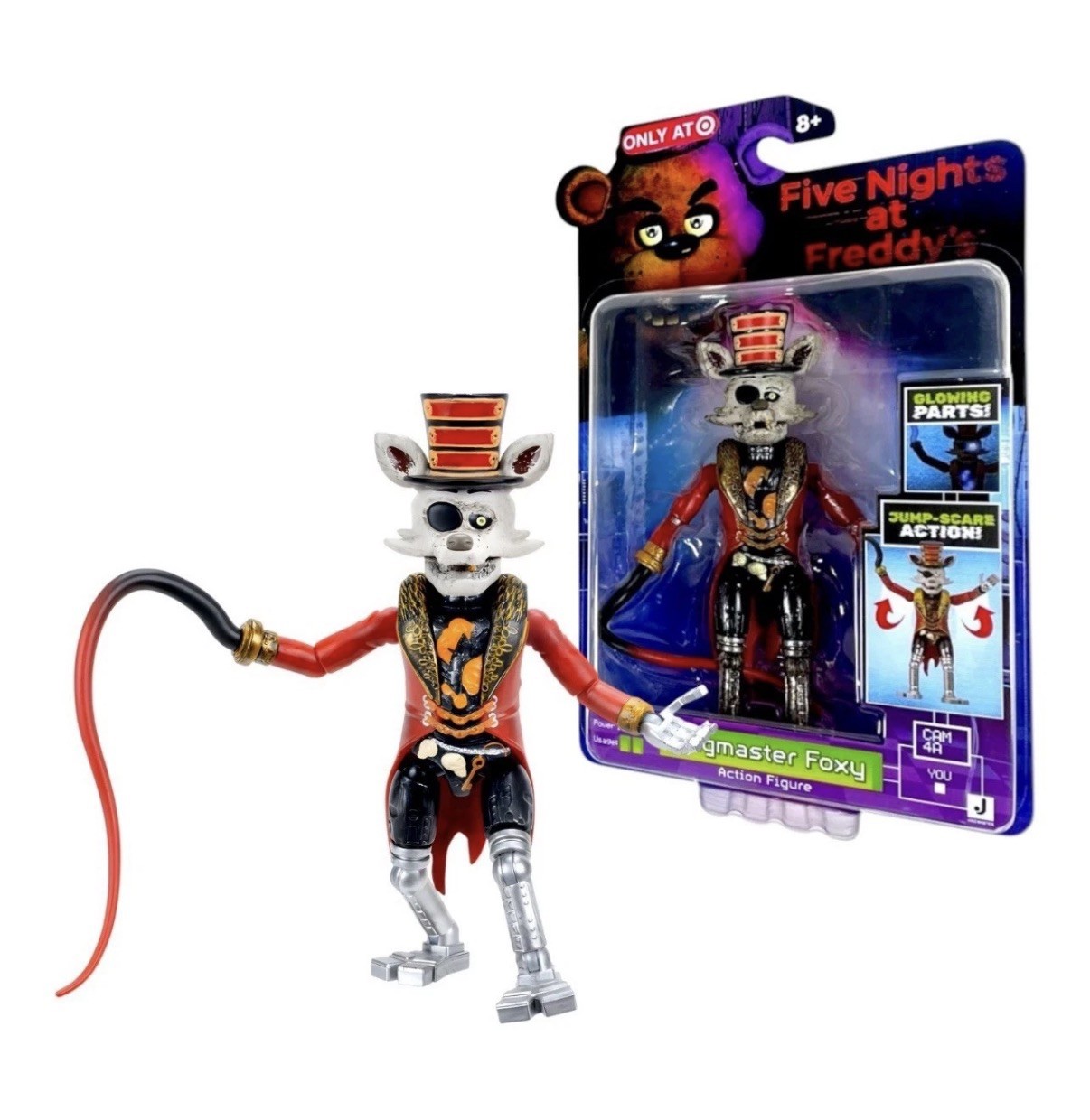 Five Nights at Freddy’s – “RINGMASTER FOXY” (TARGET EXCLUSIVE) JAZWARES *NEW*