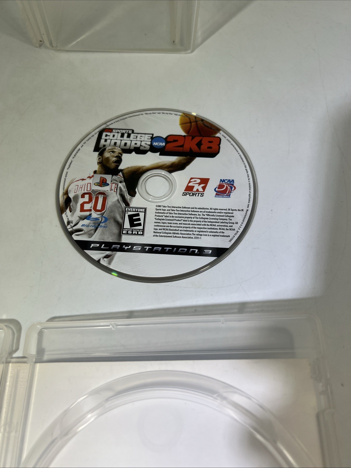 College Hoops 2K8 NCAA Basketball PS3 Sony PlayStation CIB Complete W/Manual #ML