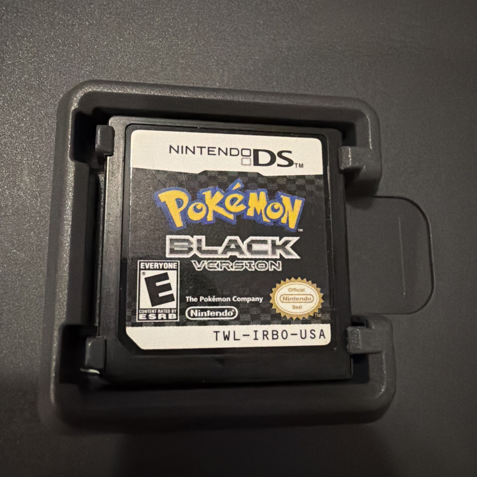 Pokemon Black Version 1 [Nintendo DS – Authentic] Game Case & Manual used