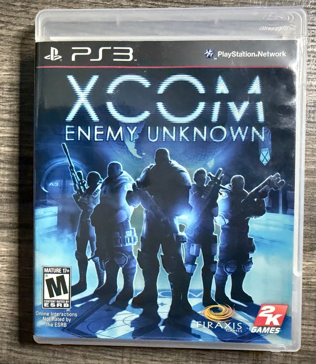 XCOM: Enemy Unknown – Sony Playstation 3 PS3 – 2K Games – Acceptable Condition