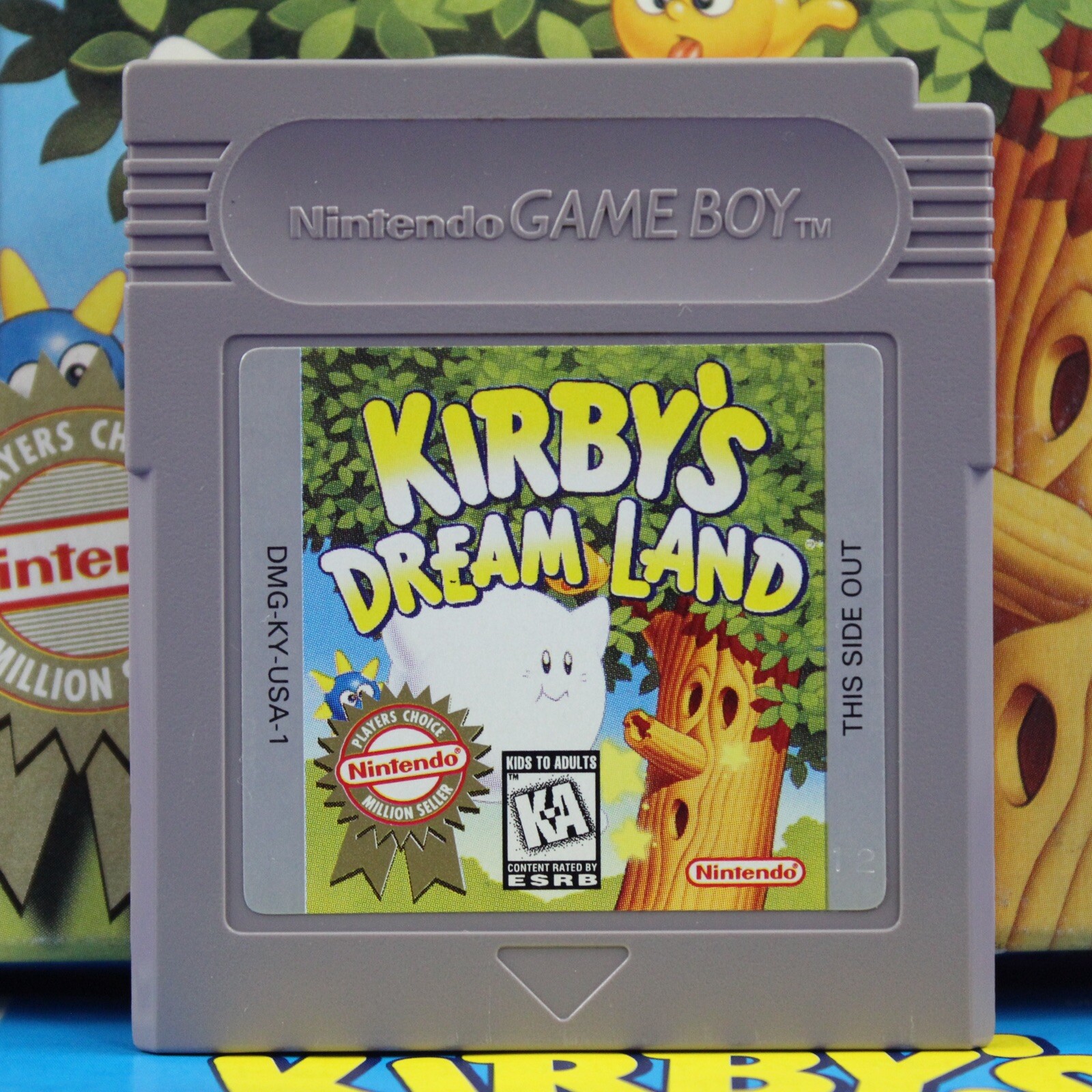 Kirby’s Dream Land Nintendo Game Boy Players Choice Complete CIB W/ Protector