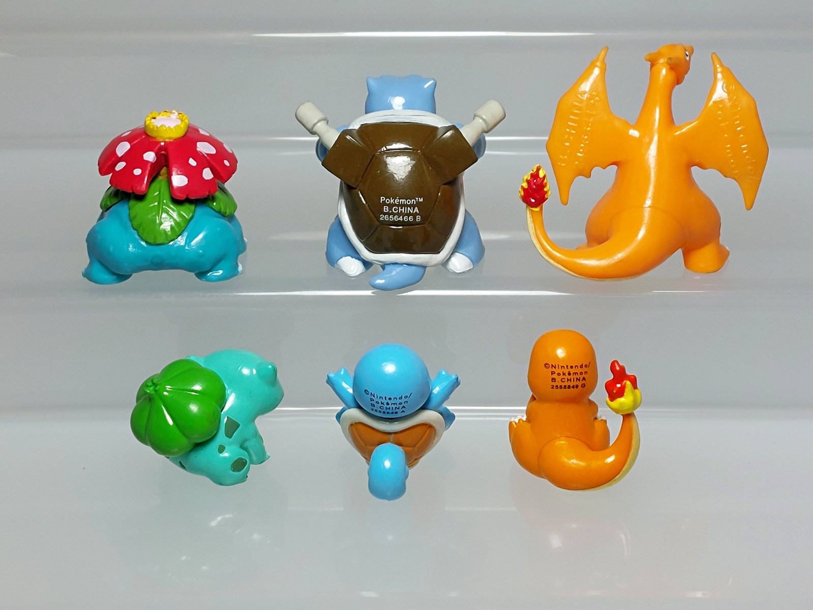 Bulbasaur Venusaur Charizard Pokemon Bikkura Tamago Figure Bandai T07 0.8-1.7in