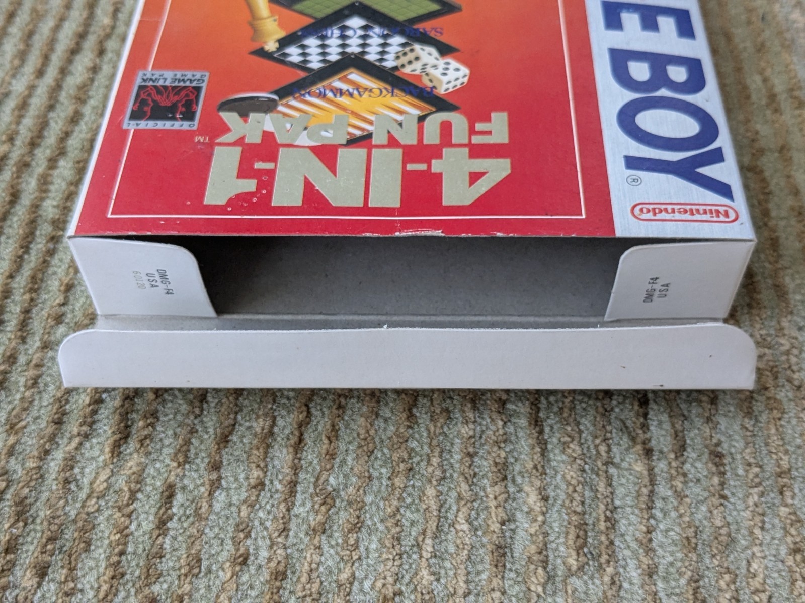 4-in-1 Fun Pak & Volume II Nintendo Game Boy GameBoy Complete CIB Tested Working
