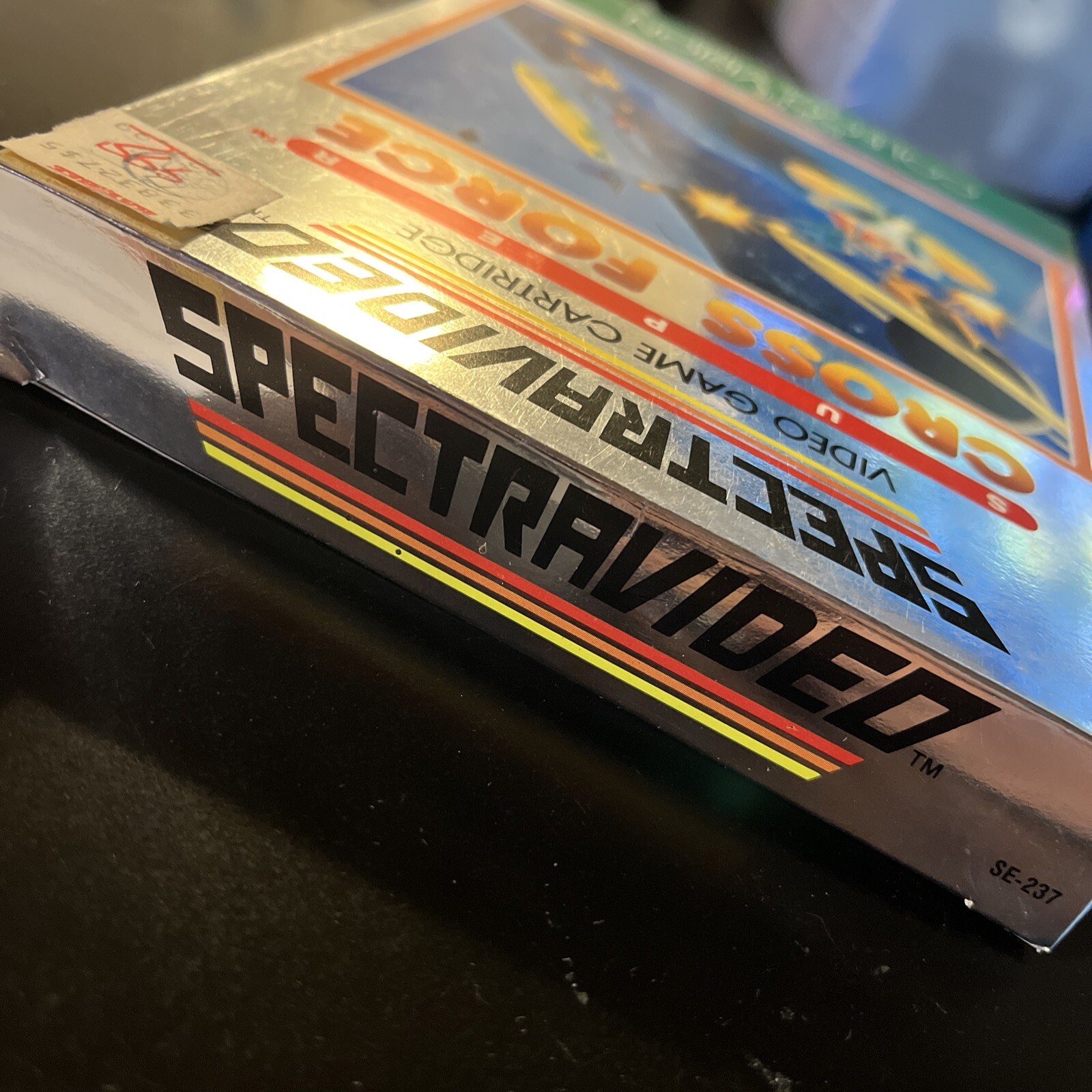 SUPER CROSS FORCE (COLECOVISION Coleco) Spectravision – 🔥 CIB W Manual Rare!!!