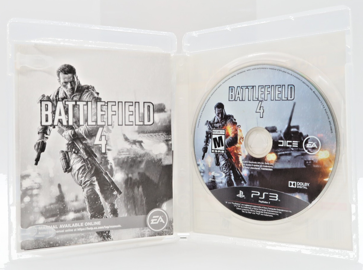 Battlefield 4 (Sony PlayStation 3, 2013) Used Complete