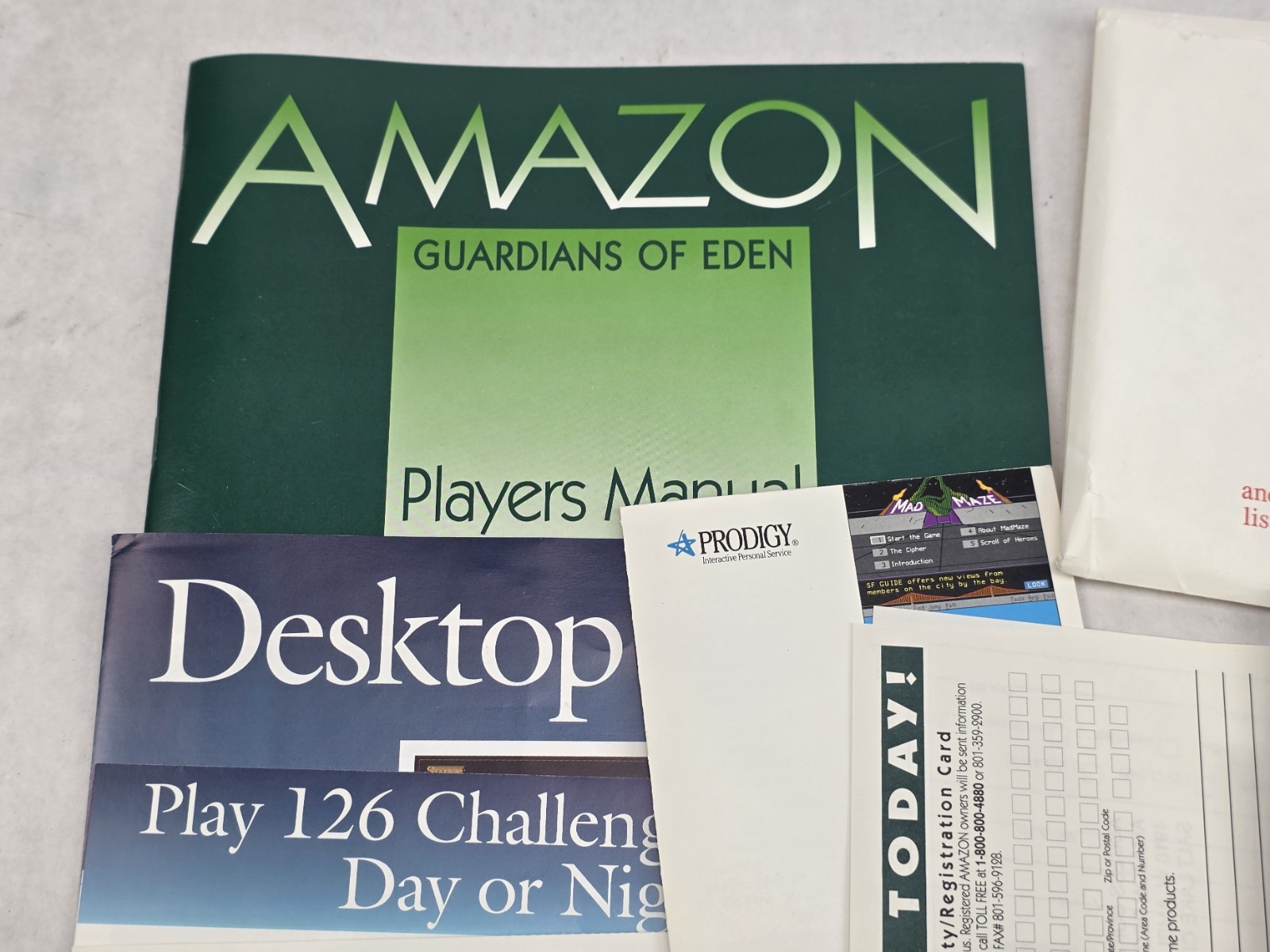 Amazon Guardians of Eden BIG BOX PC 3.5″ Floppy Access Software CIB 1992