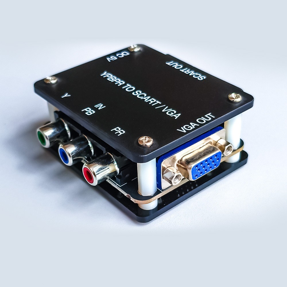 YUV to RGBS, YPBPR to SCART, YPBPR to VGA component to RGBS for for game console