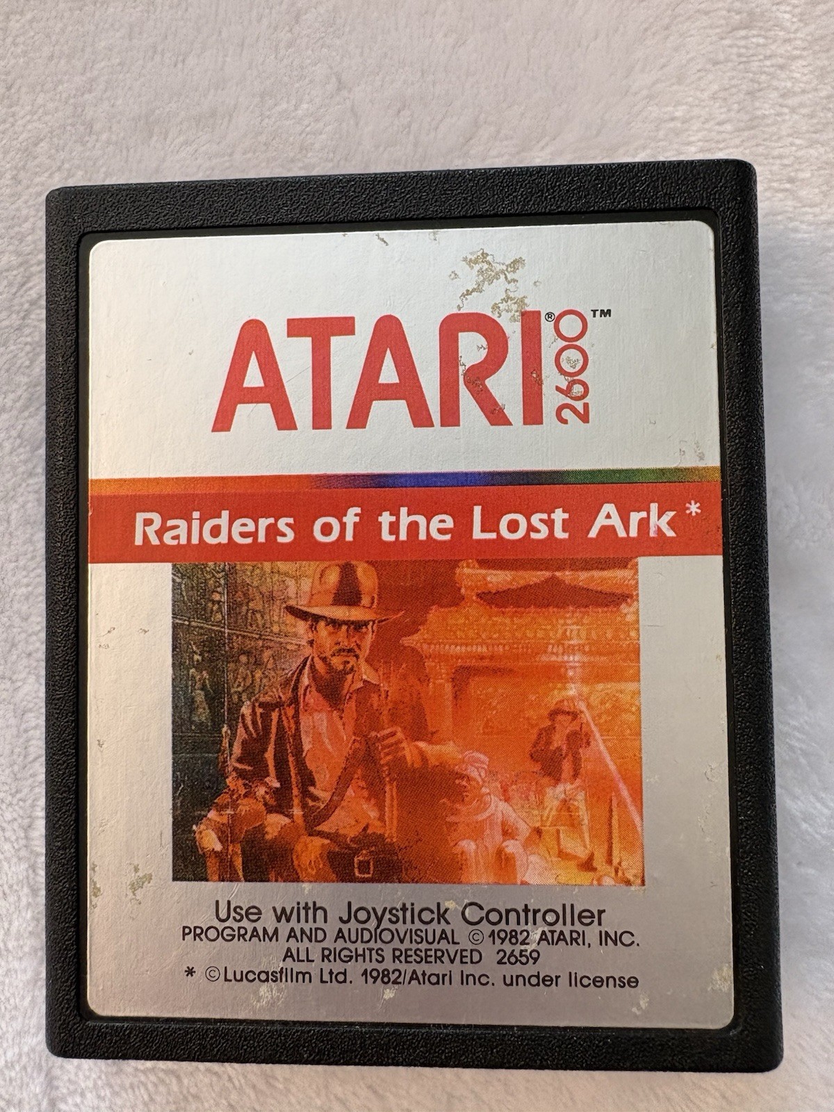 TESTED Raiders of the Lost Ark W/Manual VGC Atari 2600, 1982- Video