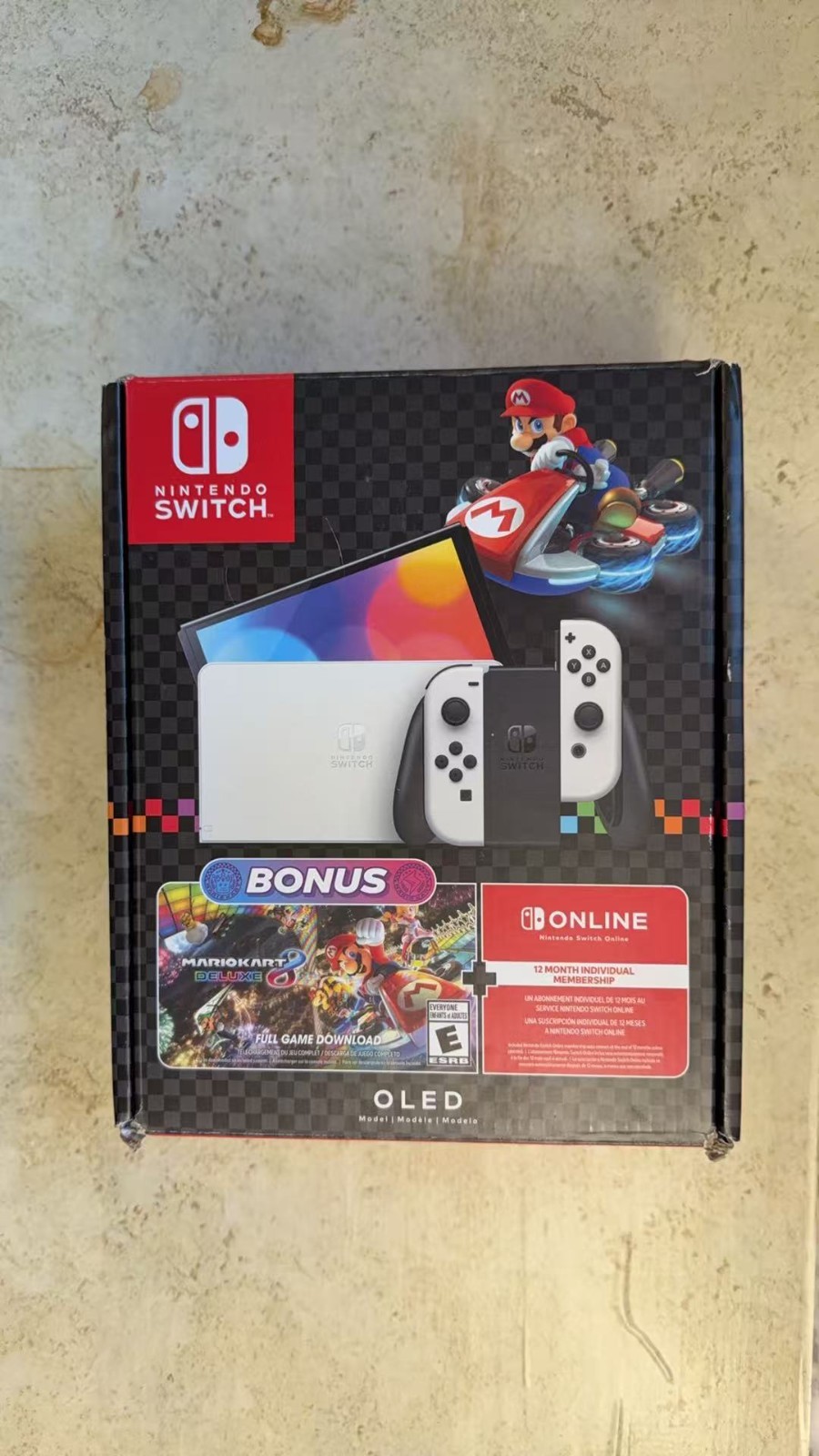 Nintendo Switch OLED Console Mario Kart Bundle – Open Box – READ DESCRIPTION