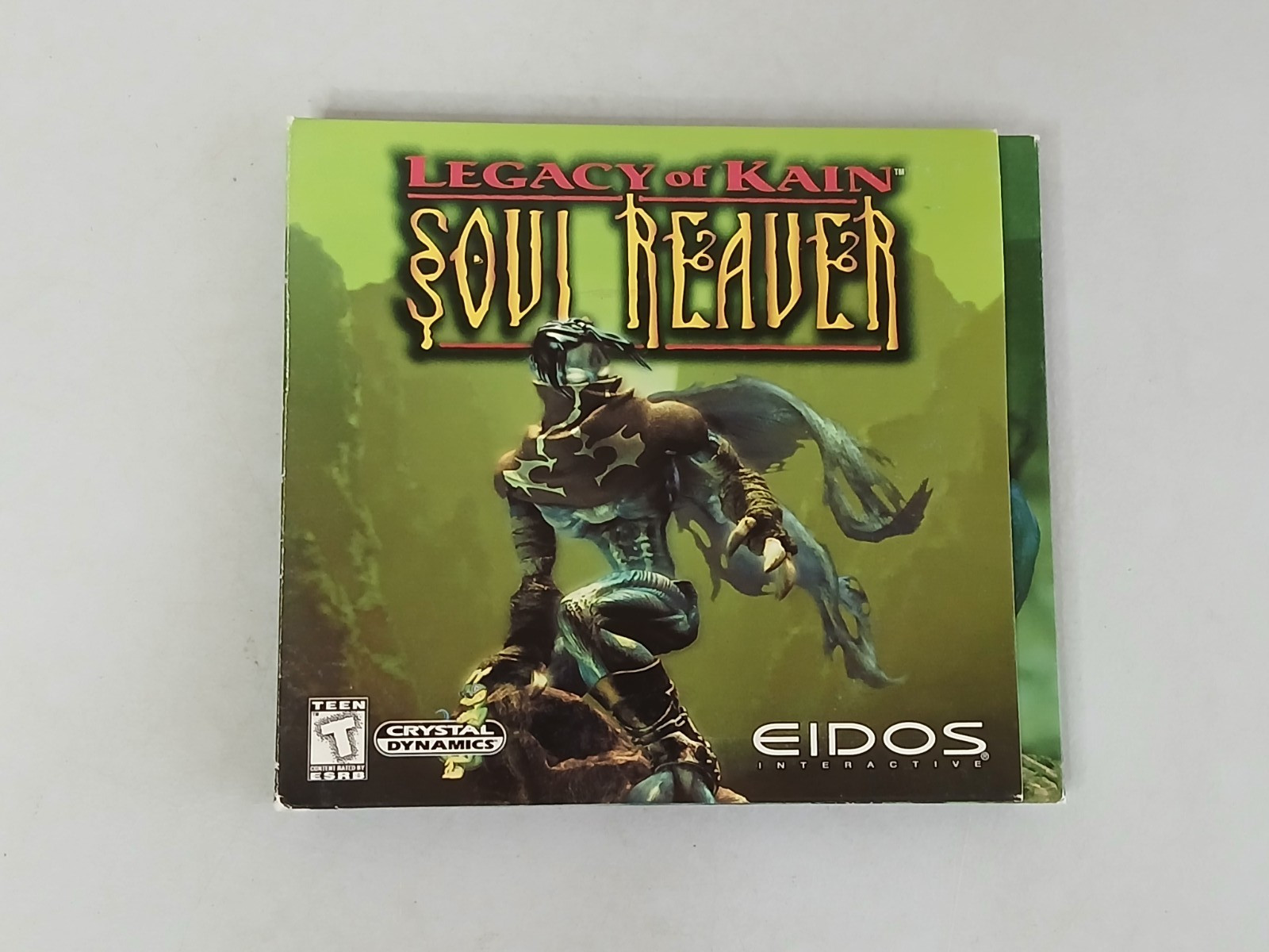 EIDOS Legacy of Kain Soul Reaver 1999 PC Game CD-ROM Trapezoid Big Box Complete
