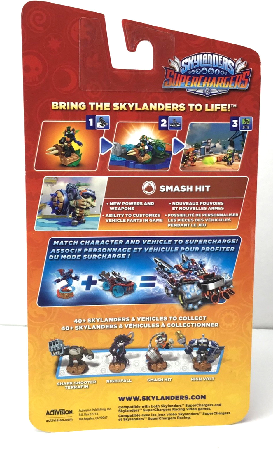 SKYLANDERS SUPER CHARGERS – KAOS TROPHY, SMASH HIT, HIGH VOLT