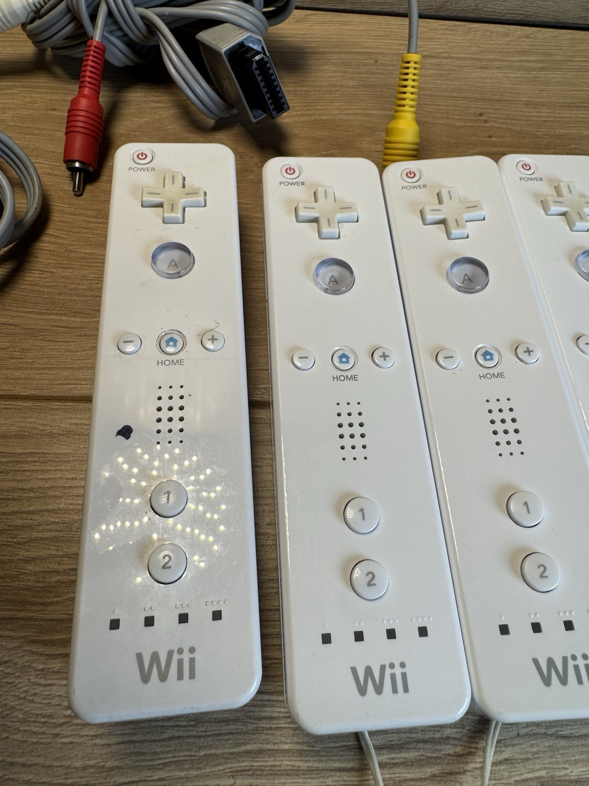 OEM Nintendo Wii MotionPlus Remote Controller – White RVL-003 Lot Untested