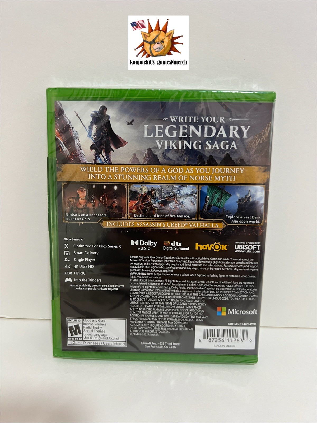 Assassin’s Creed Valhalla: Ragnarok Edition, Xbox One/Xbox Series X – NEW