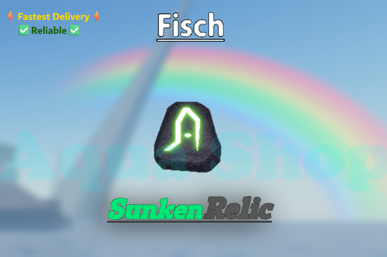 🔥🟢[FISCH] – Sunken Enchant Relic – [New Tidefall Material for Secret Area]