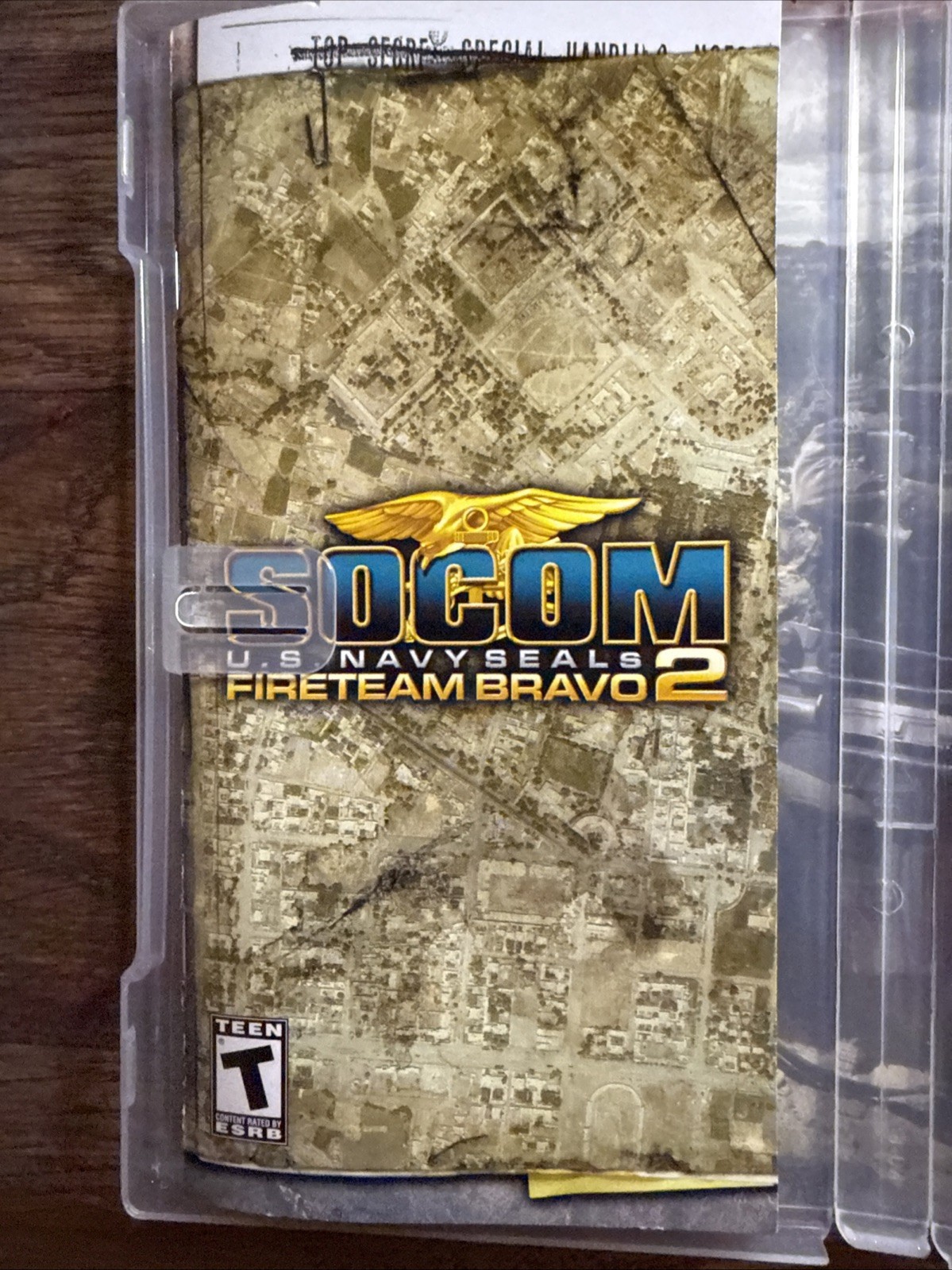 SOCOM: U.S. Navy SEALs — Fireteam Bravo 2 (Sony PSP, 2006) Complete In Box