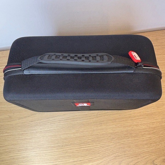Nintendo Switch System Carrying Case Black Hard Shell Travel Bag for Console
