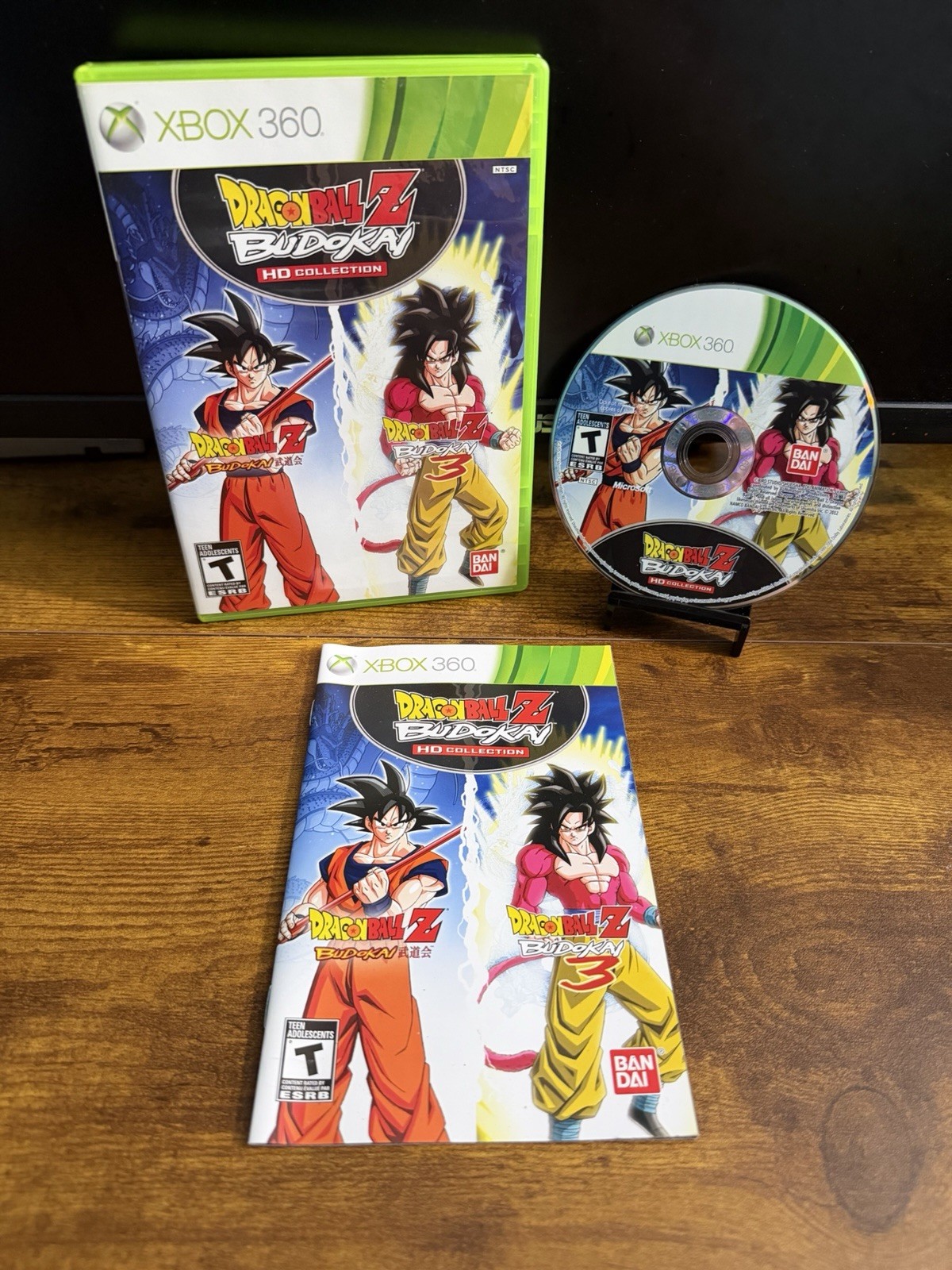 Dragon Ball Z: Budokai HD Collection (Microsoft Xbox 360 2012) CIB Complete