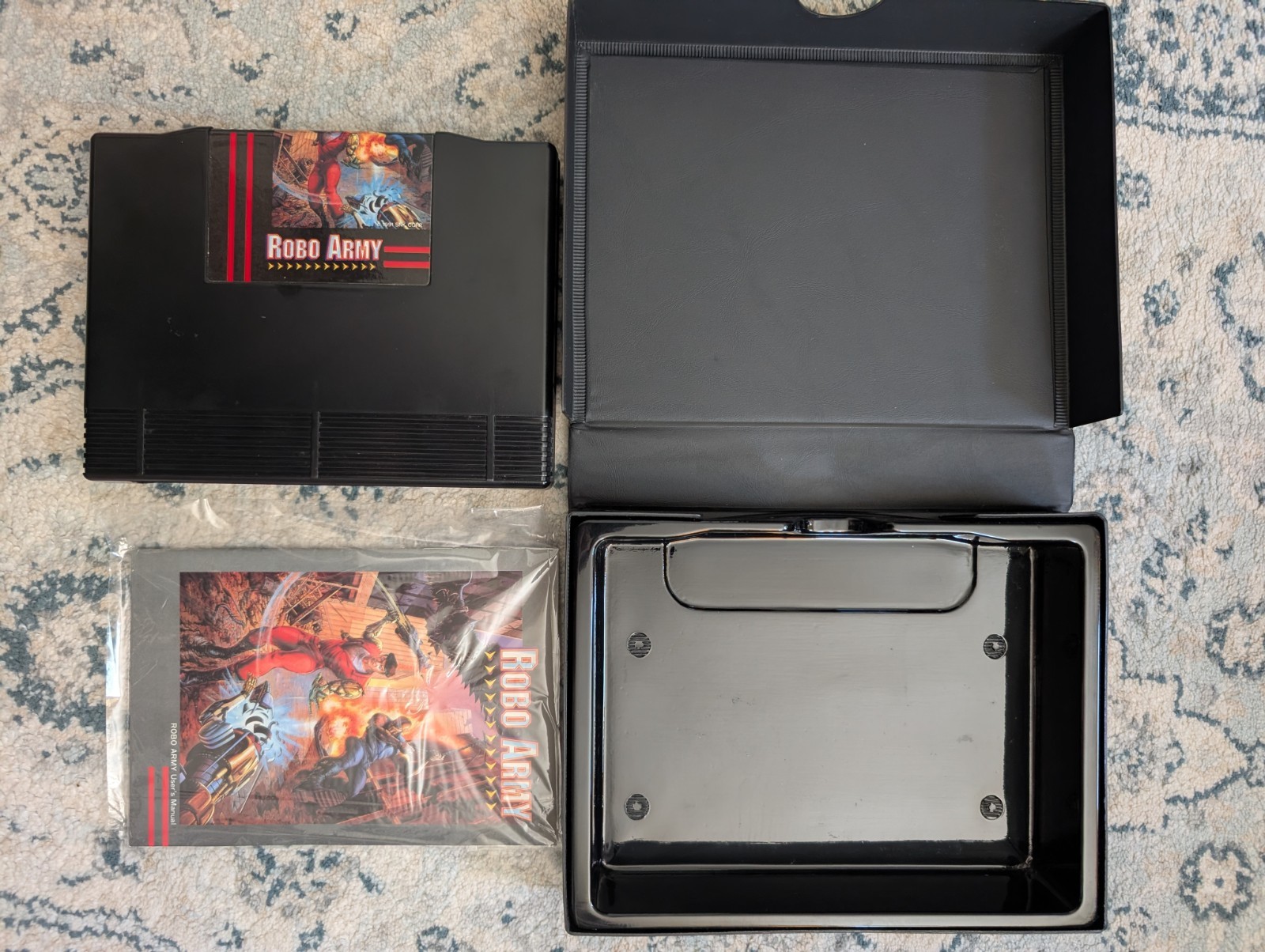 Robo Army Neo Geo AES – English Euro Complete – Non-Dog Tag