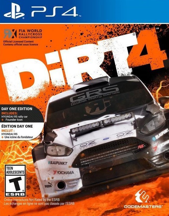 Dirt 4 Playstation 4 Game