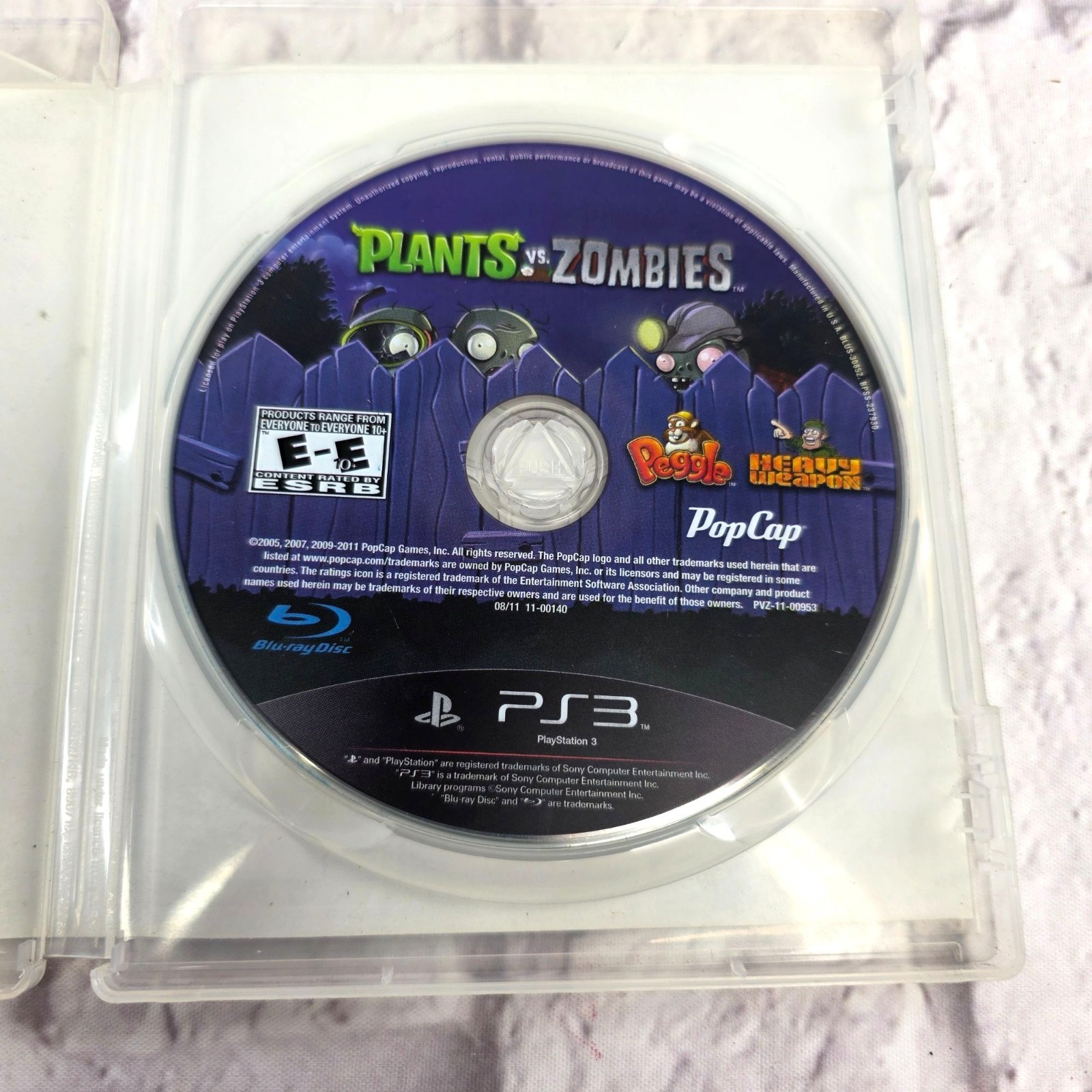 Plants Vs. Zombies PS3 Game Includes Bonus Games Peggle & Heavy Weapon Tested
