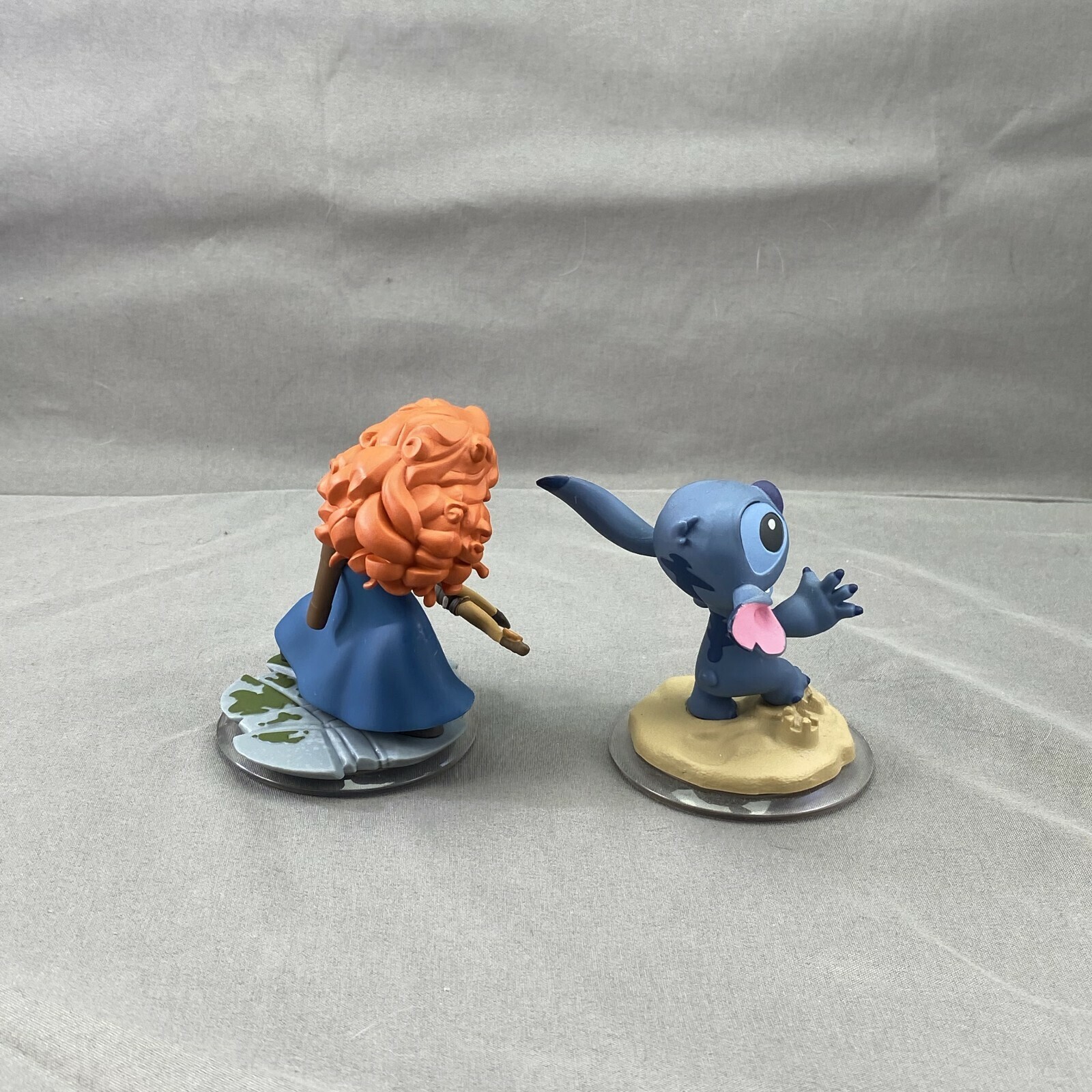 DISNEY INFINITY – MERIDA/STITCH Toy Box Pack Brave/Lilo and Stitch Loose w/ Card