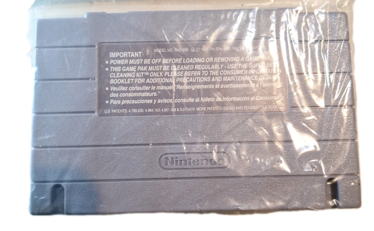 Secret of Evermore SNES 1995 Complete in Box with Poster & Instruction Guide