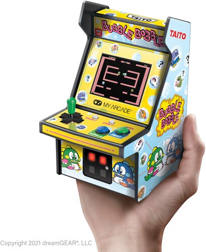 My Arcade DGUNL-3241 Bubble Bobble Micro Player Retro Arcade Machine – 6.75 IN [