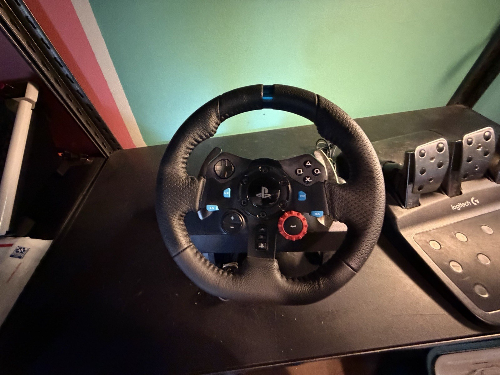 Logitech G29 Driving Force Racing Wheel – Black (941-000110)