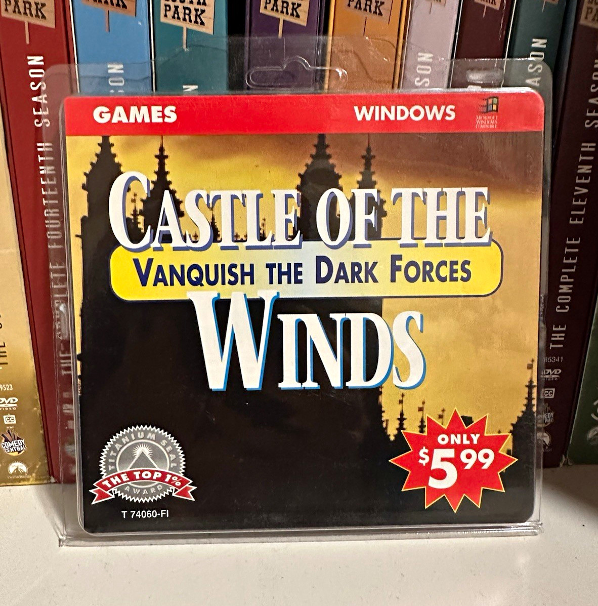 Titanium Seal Castle of the Winds Windows 3.5″ Floppy Disk Game