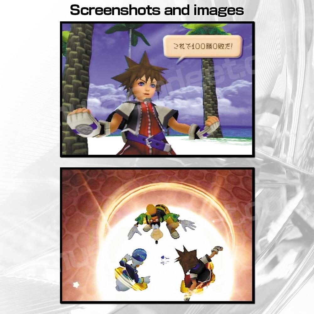 Kingdom Hearts PS2 [Japanese NTSC-J] PlayStation 2 SQUARE ENIX 2002 KH