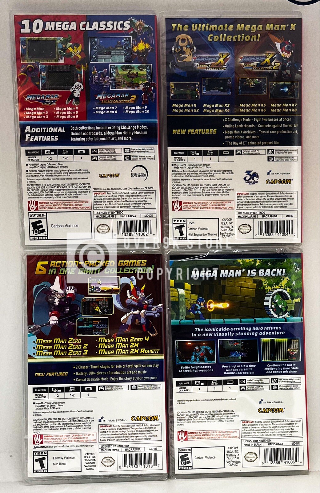 Mega Man Bundle – Nintendo Switch – New | Factory Sealed | READ DESCRIPTION