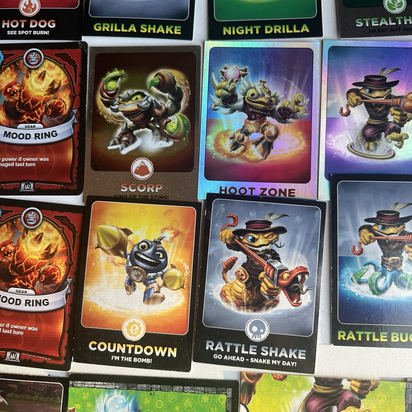 Skylanders Trading Card Lot 31 Spyro’s Adventure