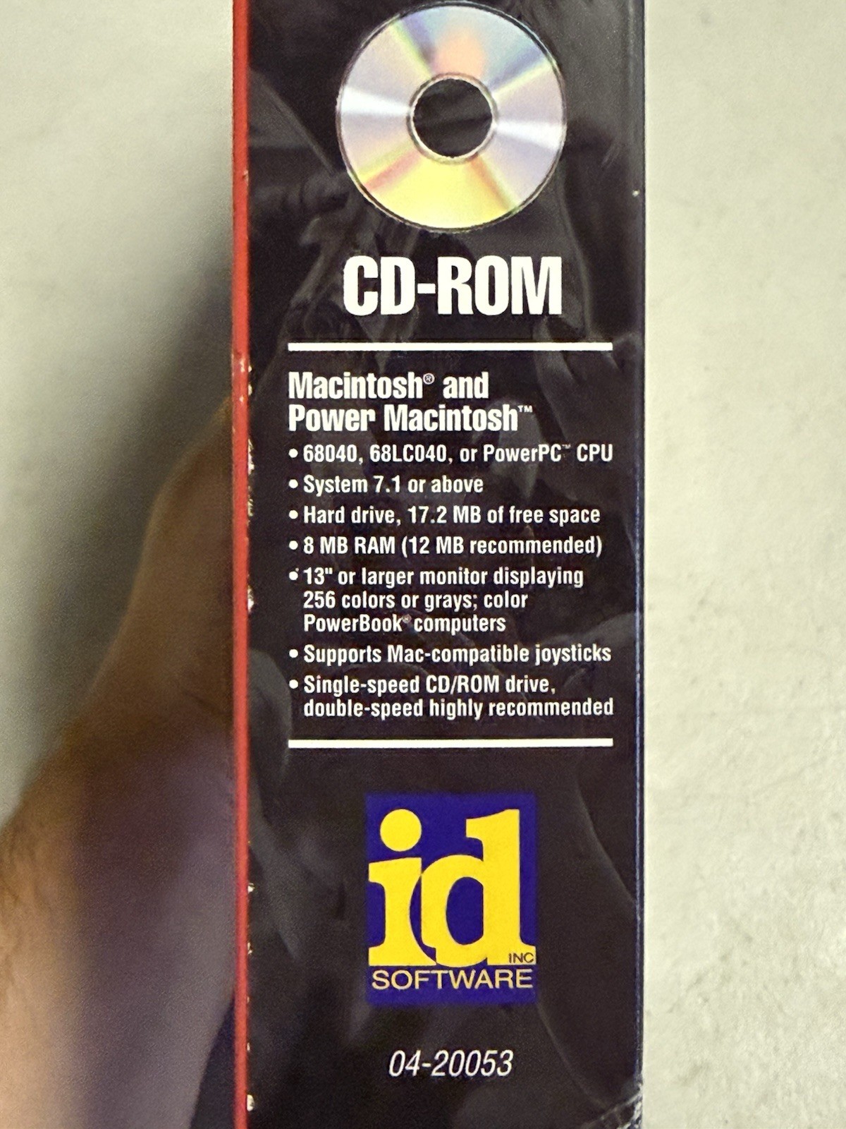 1995 The Ultimate Doom Big Box Macintosh Original Megahit w/ Manual & Poster