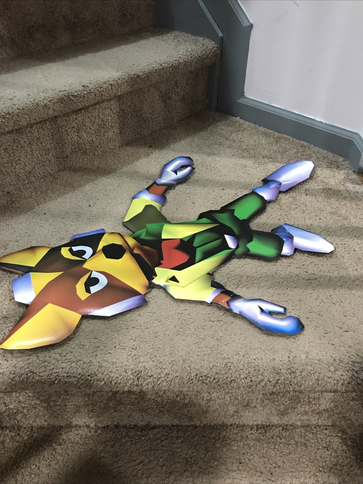 Nintendo 64 Star fox Starfox N64 Cut Out Standee Store Display Launch Promo