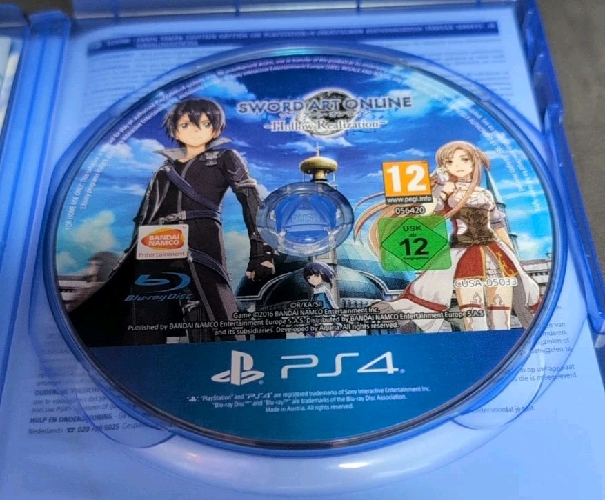 Sword Art Online: Hollow Real – Sony PlayStation 4 & Special Contents Steelbook