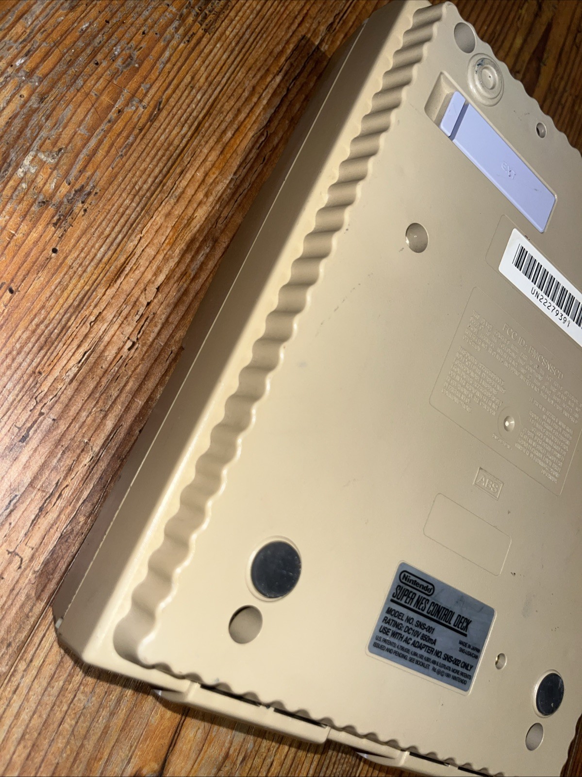 Super Nintendo SNES Console Cords Controller Tested And Working Cosmetic Damage