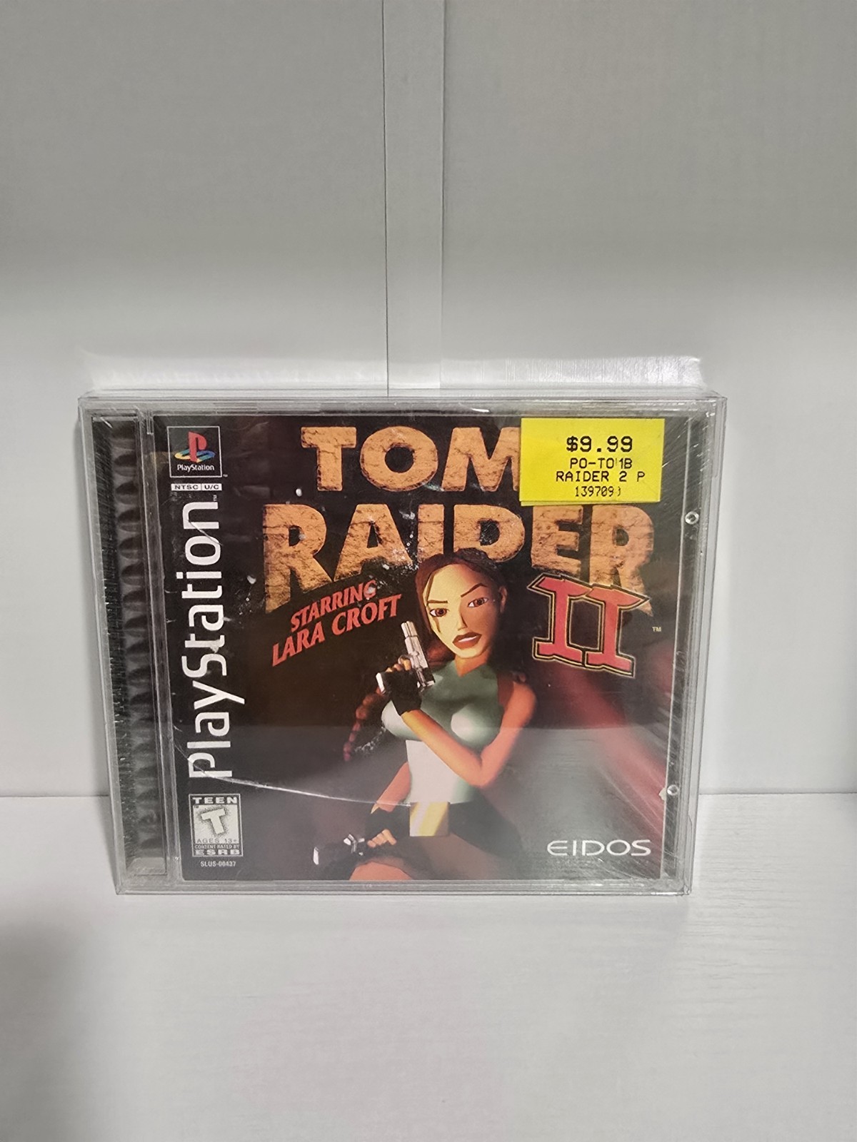 Tomb Raider 2 II Playstation 1 Black Label PS1 (VERY RARE, BRAND NEW SEALED)