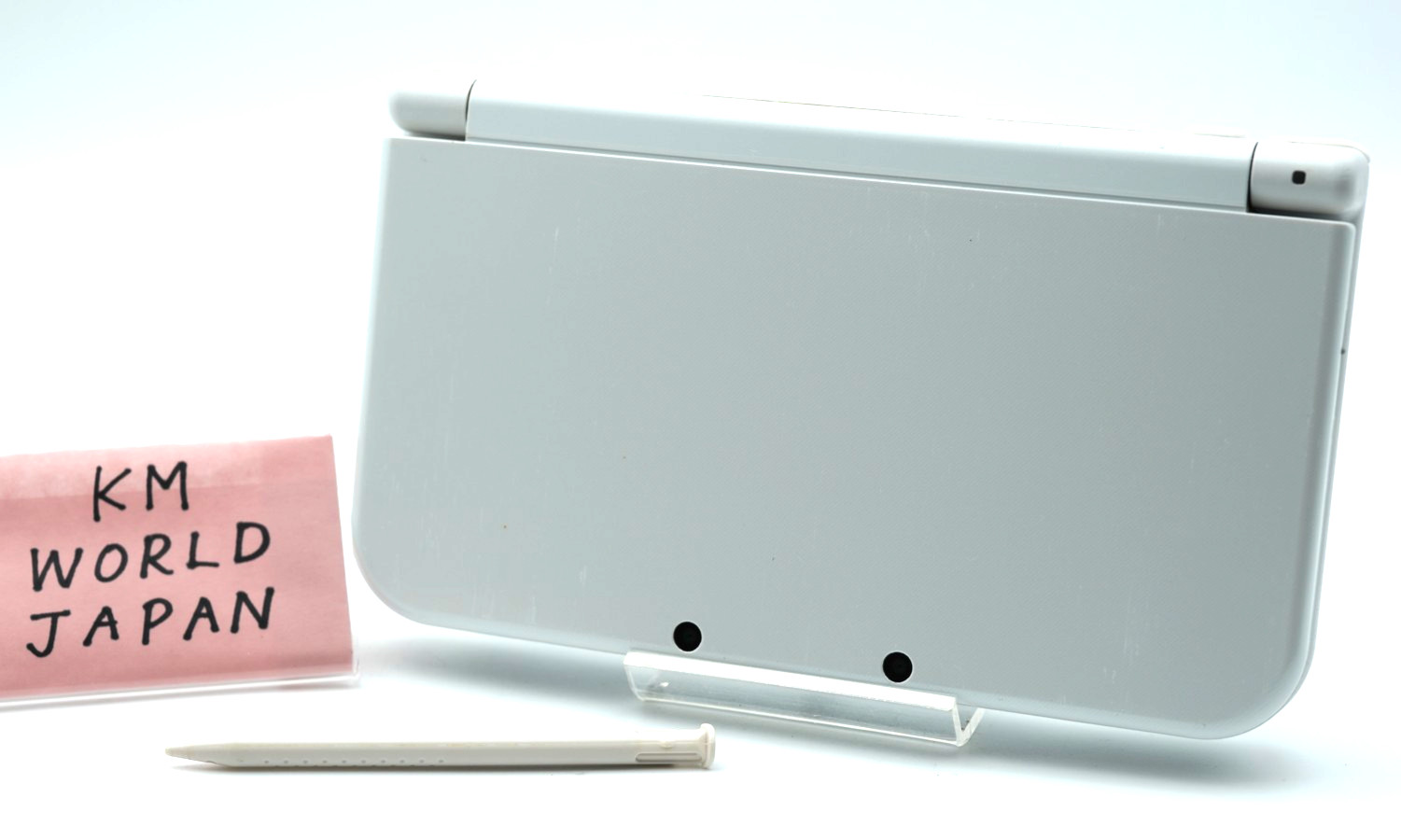 [DUAL IPS] NEW Nintendo 3DS LL XL Pearl White region free Console #003