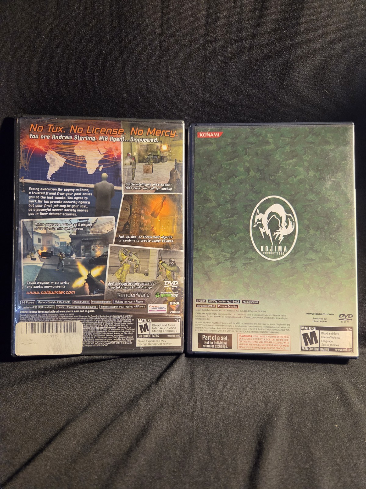 PlayStation 2 Game Lot 10 CIB Metal Gear Solid 1 2 3 GTA San Andreas Simpsons