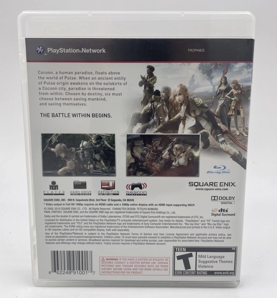 Final Fantasy XII (PlayStation 2, 2006) Final Fantasy XIII (PlayStation 3 2010)